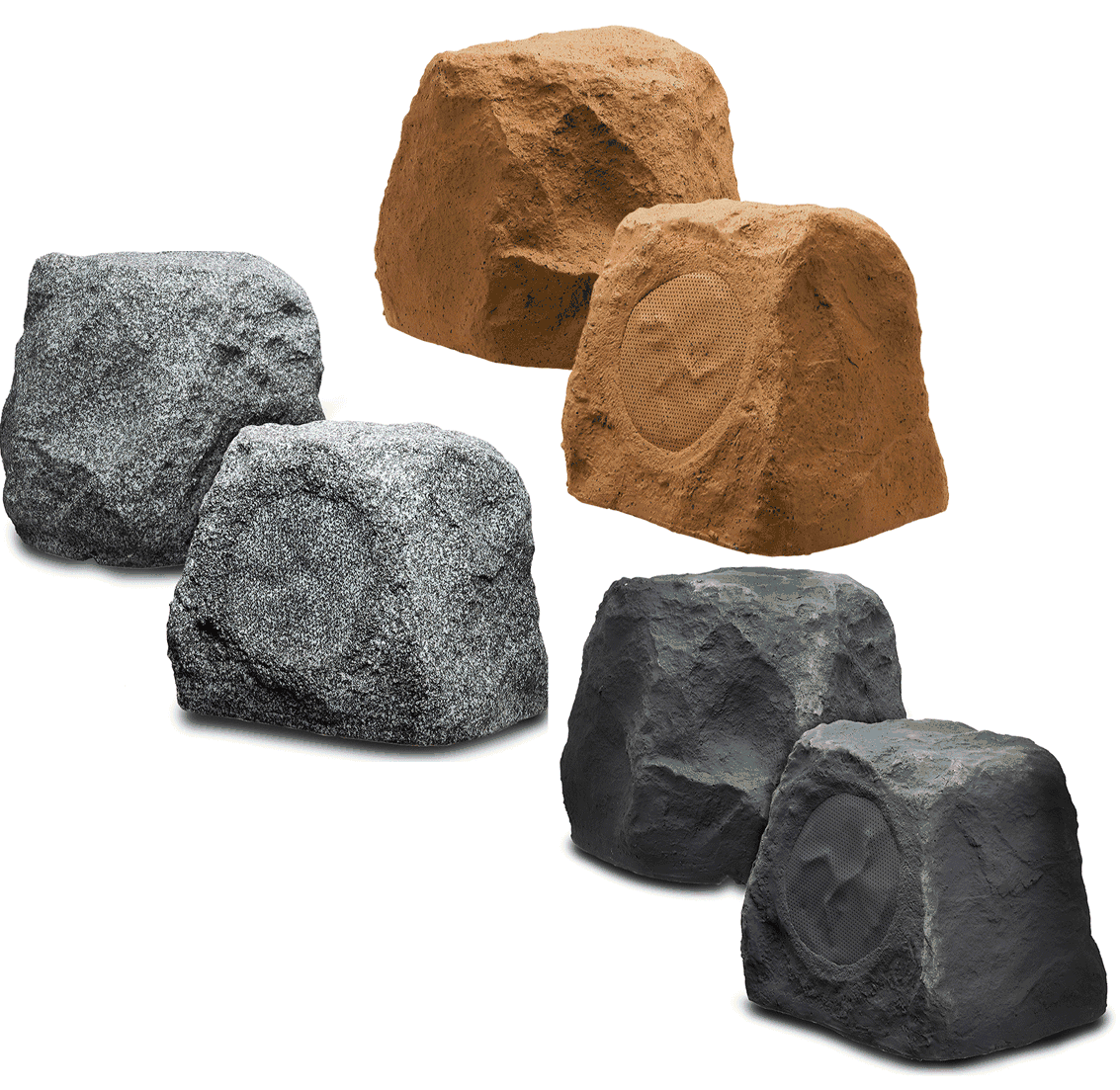 outdoor speakers that look like rocks