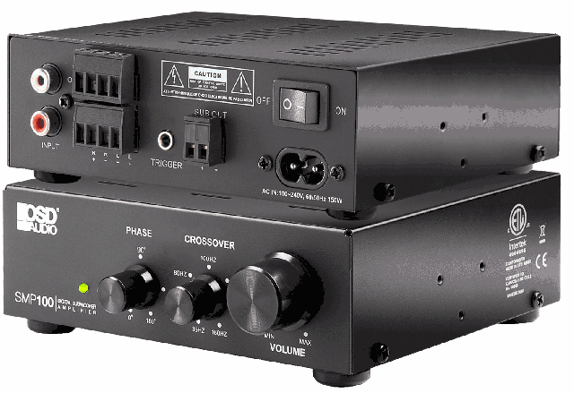 Open Box - 100W Mono Subwoofer Amplifier SMP100