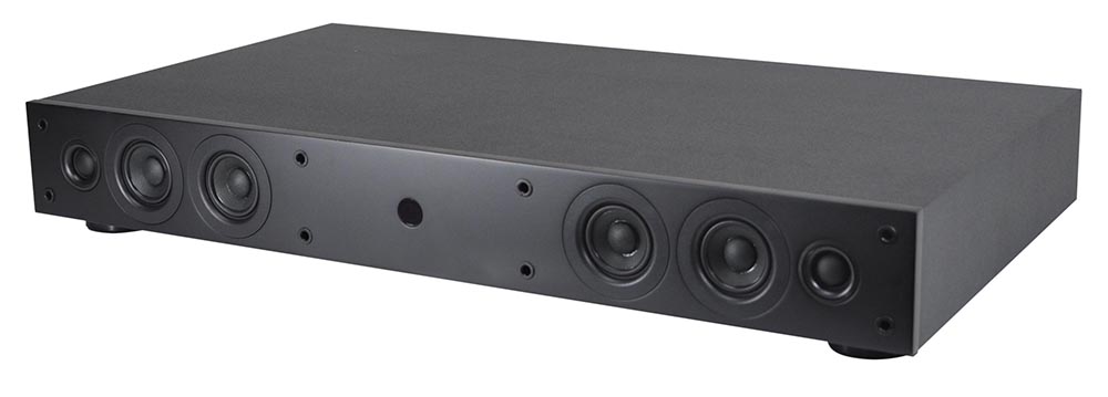 2.1 Soundplatform 2x Speaker w/ Subwoofer TV Stand Base Bluetooth RCA Inputs