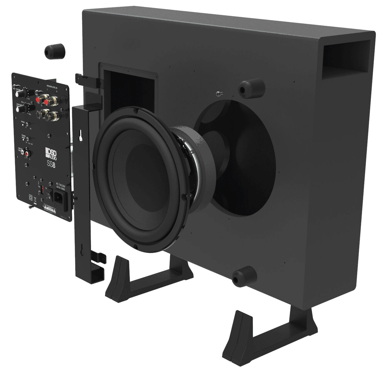 8 low profile subwoofer