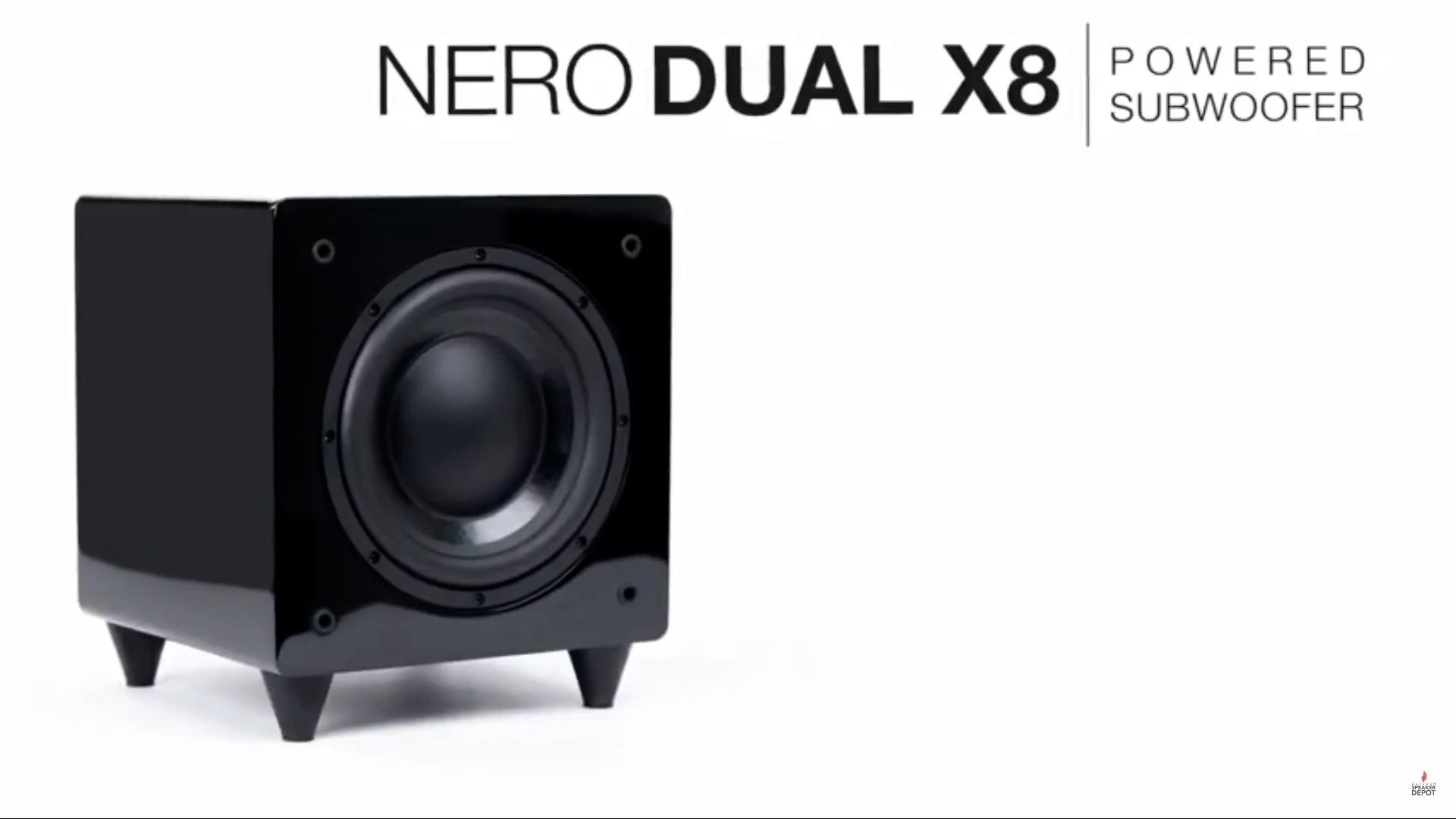 Nero Dual X8 8" Dynamic Powered Subwoofer Detailed Videos Outdoor