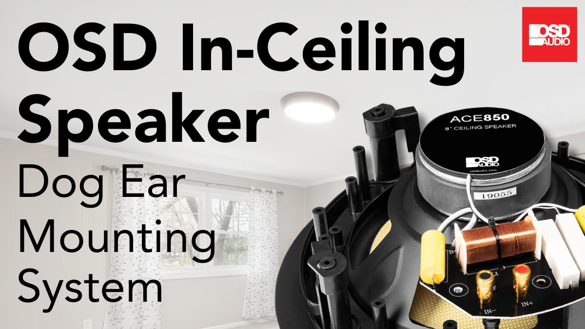 Securing Sound: A Simple Guide to Installing OSD Ceiling Speakers