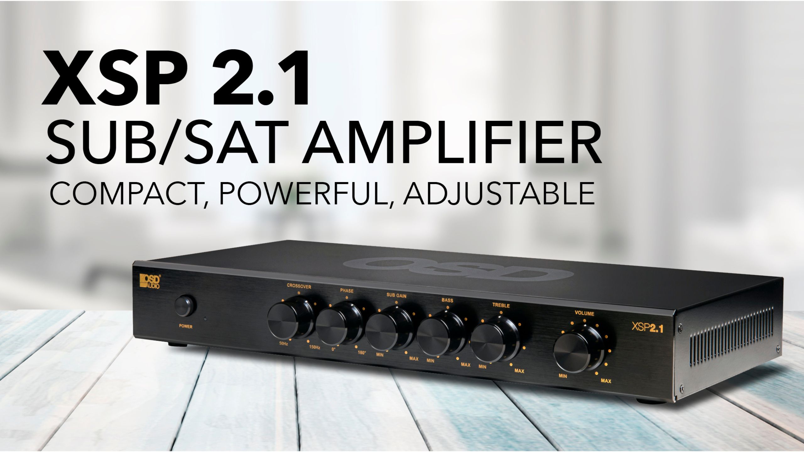 Big Sound Made Simple: The OSD Audio XSP2.1 2.1-Channel Amplifier